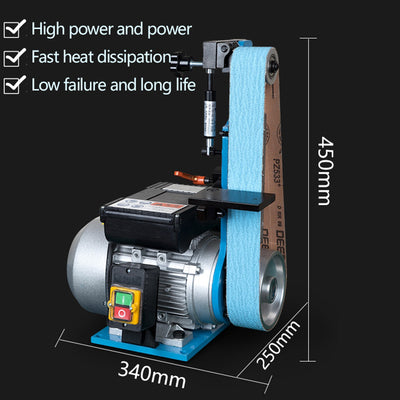 Lijadora de Banda Vertical Eléctrica para Afilado y Pulido Profesional - Image 4
