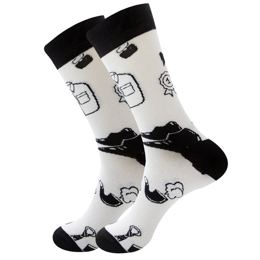 Calcetines Geométricos de Frutas para Mujer - Tendencia Urbana - Image 7