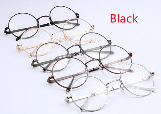 Gafas Retro Redondas de Metal con Filtro Luz Azul - Unisex - Image 9