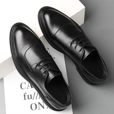 Zapatos de Cuero para Hombre con Punta Afilada y Suela Flexible - Image 2