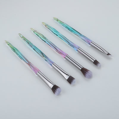 Set de Brochas para Maquillaje de Ojos - Brochas Profesionales para Sombra, Nariz y Labios - Image 8