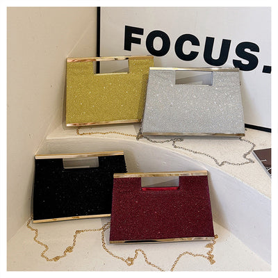 Bolso Mensajero Brillante para Mujer con Asa de Mano - Image 17