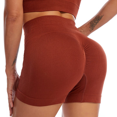 Pantalones Yoga Mujer Cintura Alta Cadera Melocotón Ajustados Abdomen Transpirables - Image 5