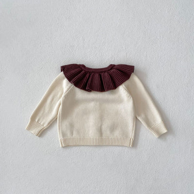 Cardigan Infantil con Corazones Tejidos - Manga Larga - Image 9