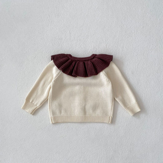 Cardigan Infantil con Corazones Tejidos - Manga Larga - Image 9