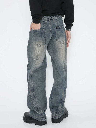 Jeans Rectos Cintura Media Inspirados en Diseño - Image 5