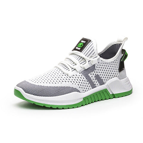 Zapatos Deportivos Hombre Tejido Volador Transpirables