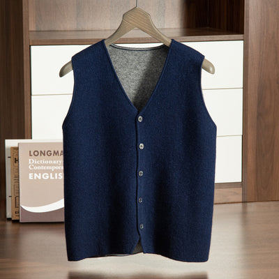 Chaleco de Punto Premium Cuello V para Hombre - Image 3