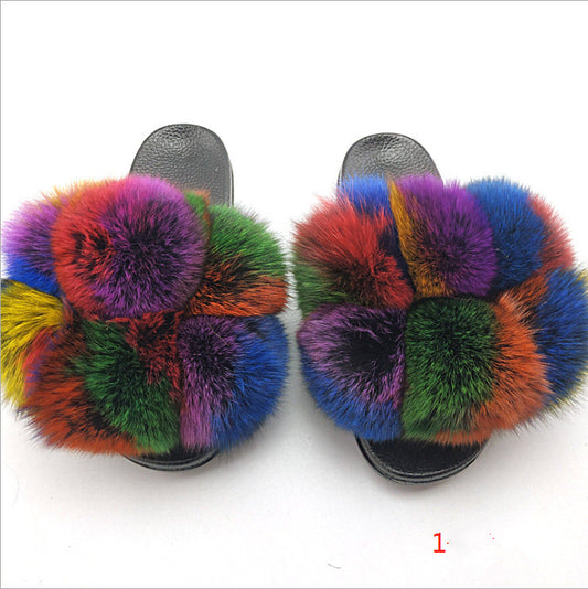 Sandalias Infantiles con Diseño de Zorro y Mapache - Chanclas Cómodas y Divertidas - Image 2