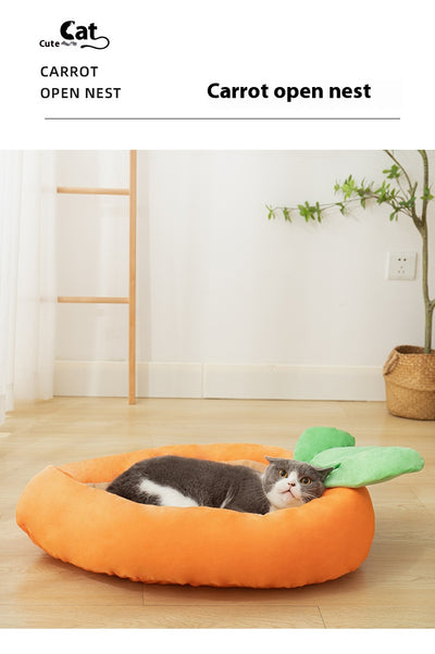 Tapete Doble Cara para Arenero de Gato Diseño Zanahoria Lavable y Removible - Image 14