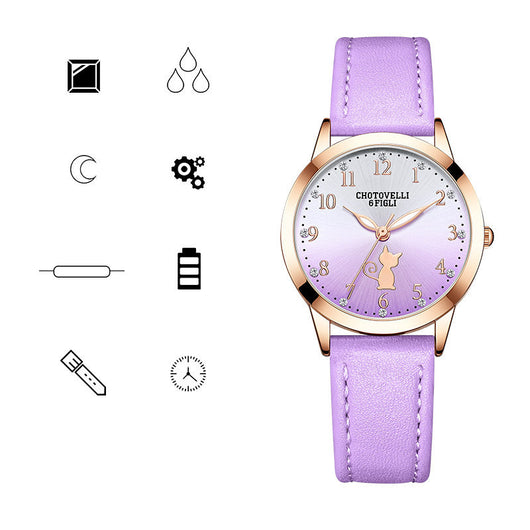 Reloj Infantil para Niñas y Niños de Secundaria con Diseño Kawaii - Image 20