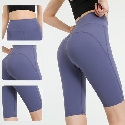 Pantalones Yoga Cintura Alta Transpirables con Bolsillos - Image 6