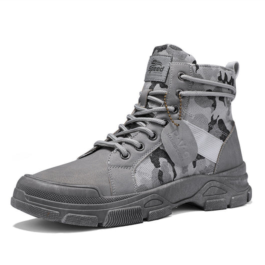 Botas de Senderismo Retro Canvas Reforzado - Diseño Todoterreno de Alto Rendimiento - Image 3