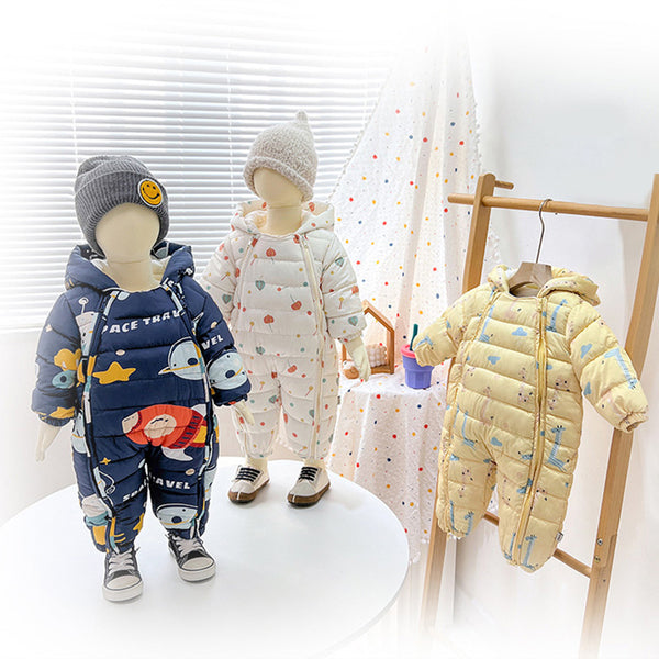 Mameluco de Invierno para Bebés con Forro Polar