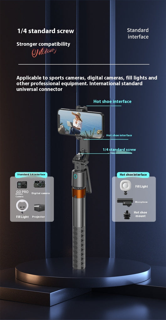 Palo Selfie con Seguimiento Facial Inteligente y Bluetooth - Image 9