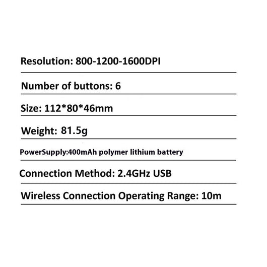 Ratón Inalámbrico para Notebook con Carga Inalámbrica - Image 12