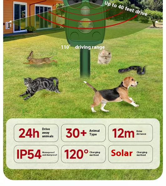 Repelente Solar Infrarrojo para Animales - Protección Exterior Inteligente - Image 7