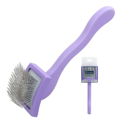 Peine Deslanador de Madera con Cuchilla de Aire y Aguja para Mascotas - Image 5