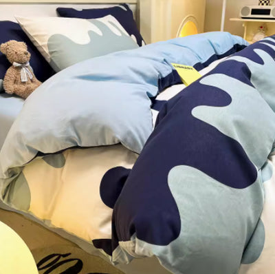 Juego de Cama Completo Degradado de Algodón 100% Puro - Image 3