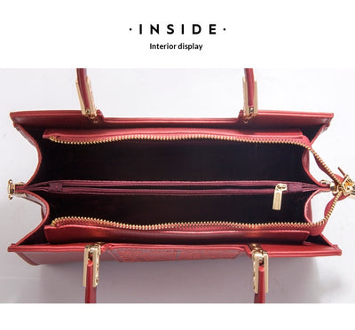 Bolso Rojo de Lujo para Mujer Sofisticada - Image 17