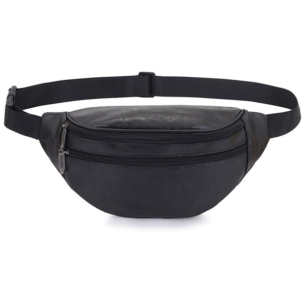 Bolsa de Cintura Retro en Cuero PU para Hombre - Image 6