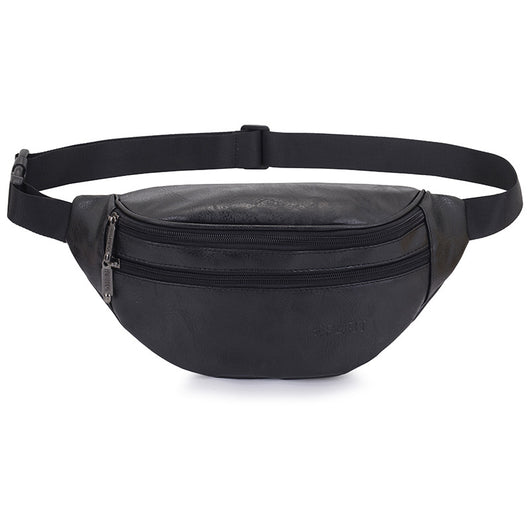 Bolsa de Cintura Retro en Cuero PU para Hombre - Image 6