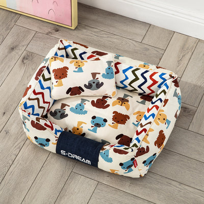 Cama Ortopédica para Perros y Gatos con Funda Removible y Lavable - Image 3