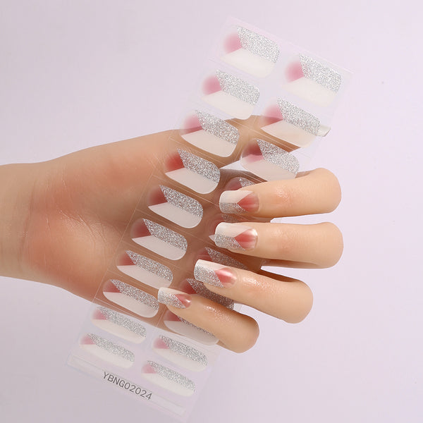 Pegatinas de Uñas Semipermanentes con Lámpara de Calor