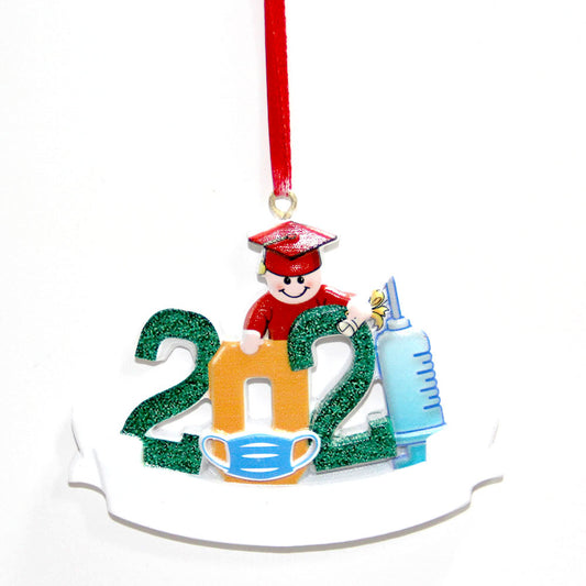 Adorno de Árbol Navideño con Bendiciones para Graduaciones y Celebraciones Familiares - Image 2