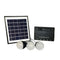 Generador Solar Portátil con Luz LED para Exterior