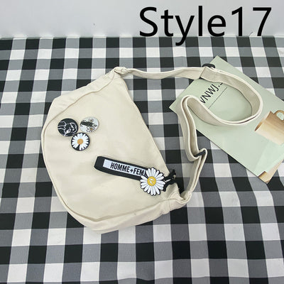 Bolsa Mensajero de Lona para Hombre - Bolso de Hombro Ligero y Versátil - Image 18