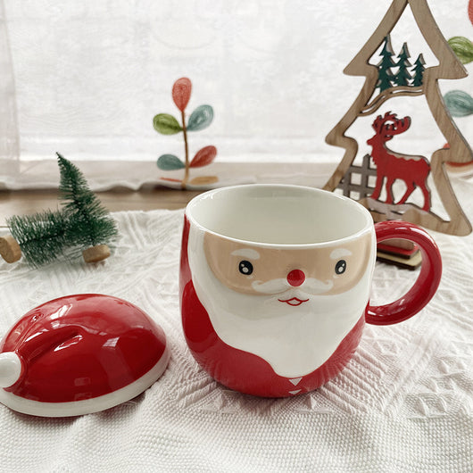 Taza Navideña de Cerámica con Dibujos Infantiles - Regalo Perfecto para Estudiantes - Image 6