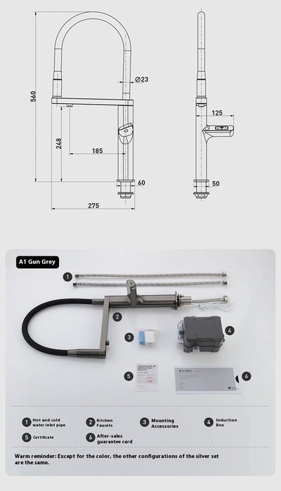 Grifo de Cocina con Sensor Inteligente Automático - Image 8
