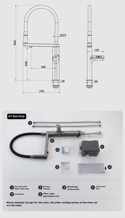 Grifo de Cocina con Sensor Inteligente Automático - Image 8