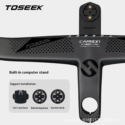 Manillar de Carbono Integrado para Bicicleta de Ruta de Alto Rendimiento - Image 2