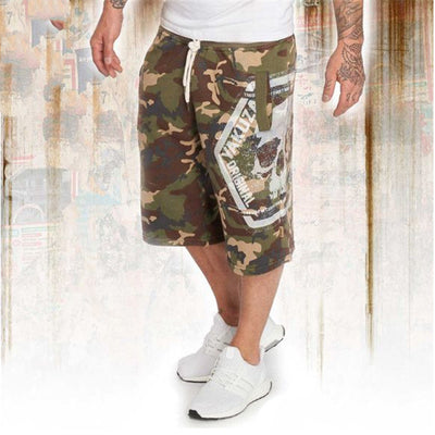 Pantalones de Playa Fitness Sueltos Hasta la Rodilla para Hombre - Image 9