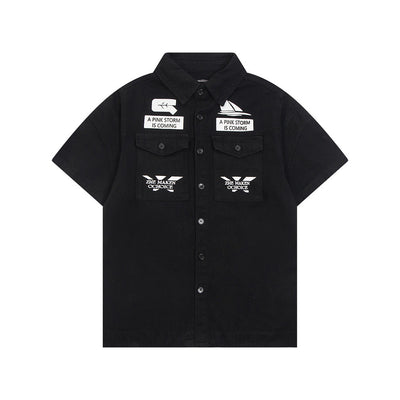 Playera Hombre Estampado Letras Manga Corta - Image 21