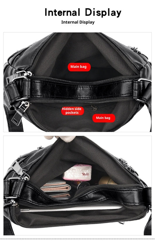 Bolso de Hombro de Doble Capa para Mujer Madura – Colección Otoño Invierno - Image 22