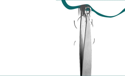 Tijeras de Precisión para Cejas y Vello Nasal - Acero Inoxidable - Image 15