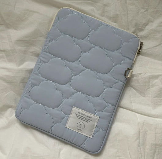Funda para Tablet con Bordado de Nubes - Almacenamiento Adorable - Image 24