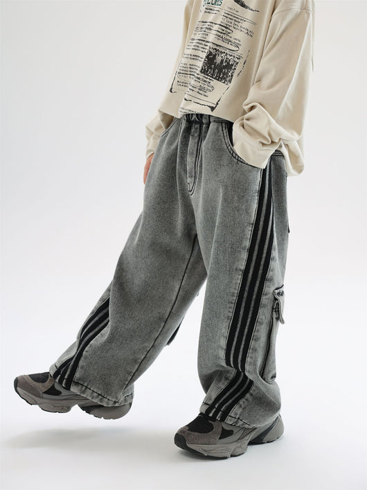 Pantalones Vaqueros Acolchados para Niños - Otoño e Invierno - Image 10