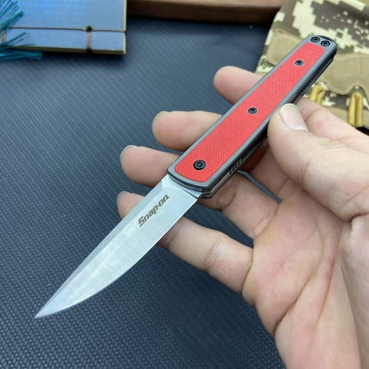 Cuchillo Plegable de Frutas con Diseño Personalizado Hecho a Mano - Image 7
