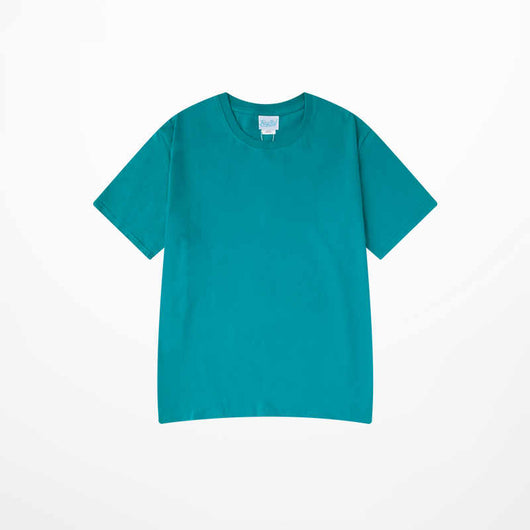 Camiseta Básica de Algodón Puro Suelta y Versátil - Image 9