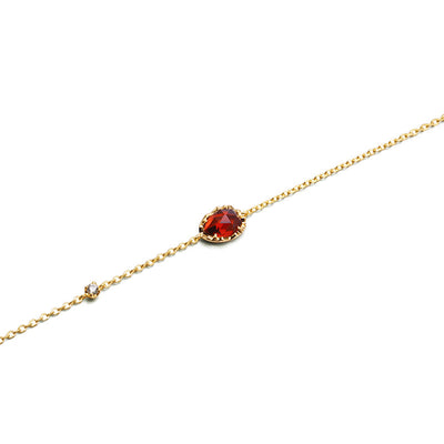 Pulsera de Plata Esterlina con Cristal de Poder Natural - Image 6