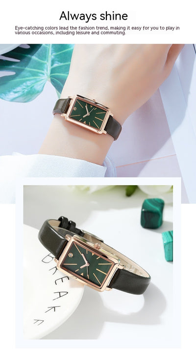 Reloj de Mujer Cuadrado Retro con Estilo Vintage - Image 9