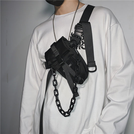 Bolsa Bandolera Táctica Nylon para Hombre