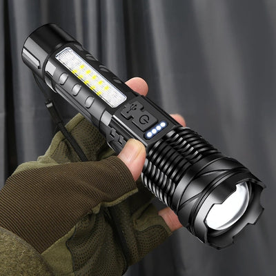 Linterna LED de Aleación de Aluminio con Zoom Telescópico - Image 11