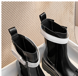 Botas Británicas de Suela Gruesa Versátiles - Image 6