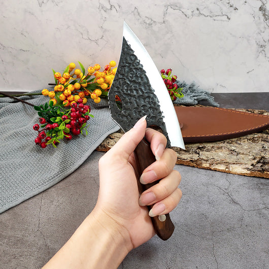 Cuchillo Forjado para Cortar Carne y Pescado - Image 5