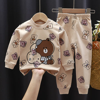 Conjunto de Ropa Interior Infantil Algodón Primavera Otoño - Image 12